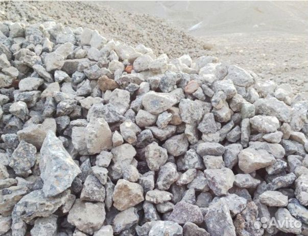 Щебень вторичный