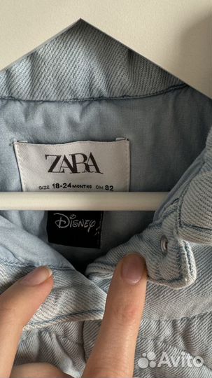 Джинсовая куртка детская zara