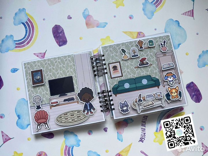 Альбом на липучках Тока Бока 