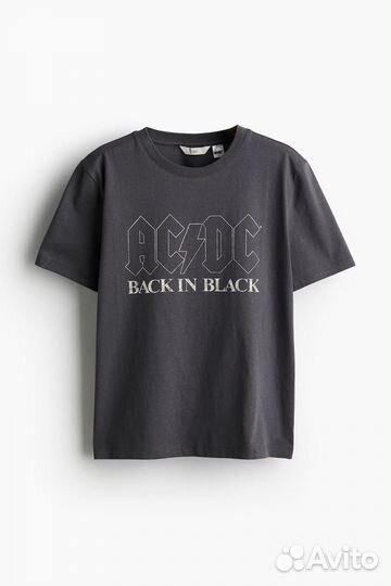 Футболка H&M AC/DC размеры S и L