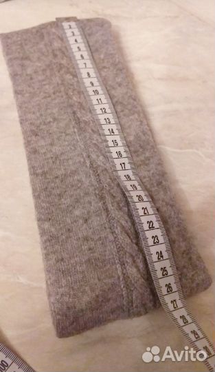 Повязка на голову женская теплая. Кашемир 100%