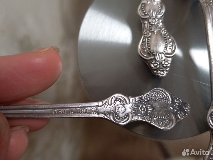 Мельхиоровые ложки СССР