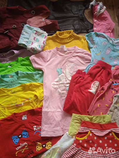 Вещи пакетом на девочку