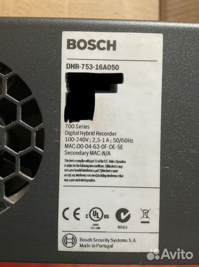 Видеорегистратор Bosch DNR-753-16A050