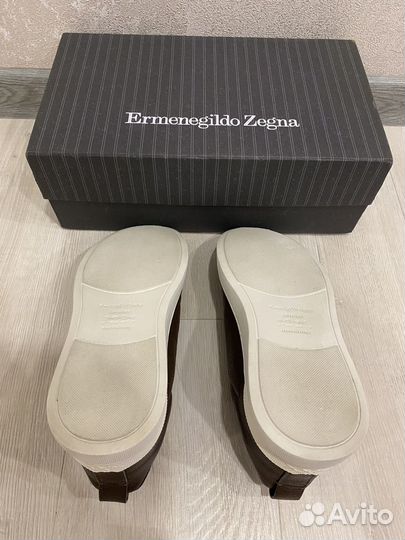 Мужские кеды ermenegildo zegna