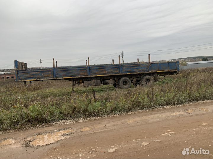 Полуприцеп бортовой МАЗ 938662, 2000