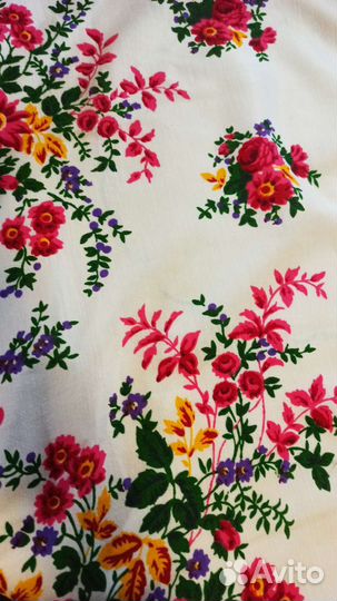 Скатерть винтаж хлопок