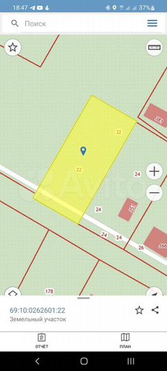 Участок 7,6 сот. (СНТ, ДНП)