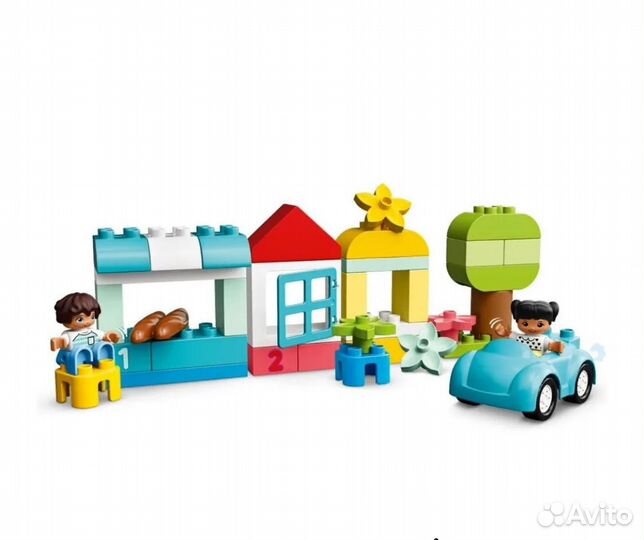 Конструктор lego duplo 10913 Коробка с кубиками