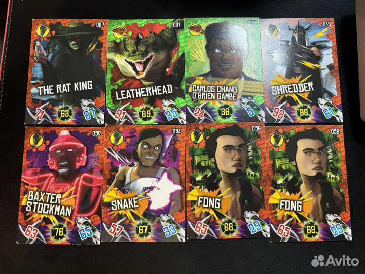 Карточки черепашки ниндзя Panini