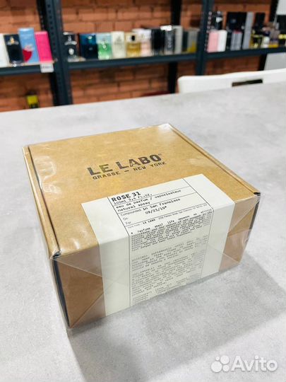 LE labo Rose 31 унисекс