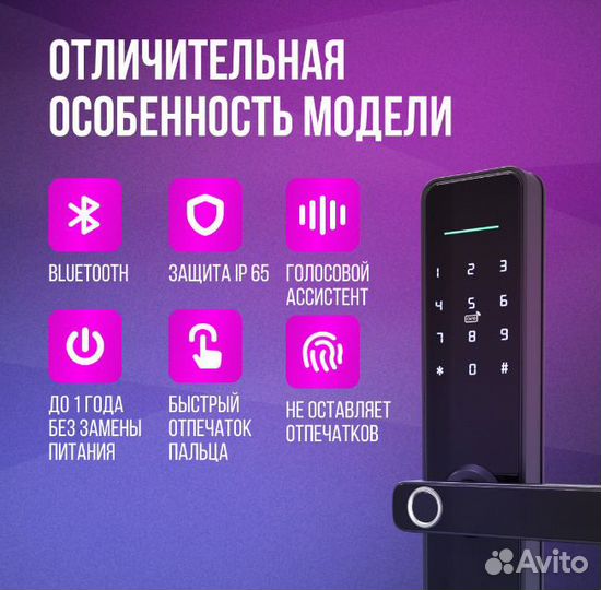 Умный замок для сдачи квартир посуточно wifi