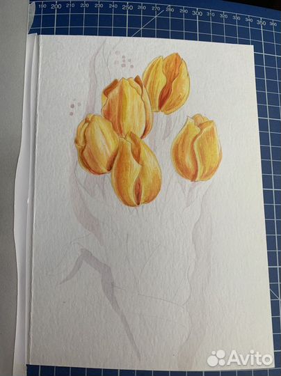 Открытка к 8 марта