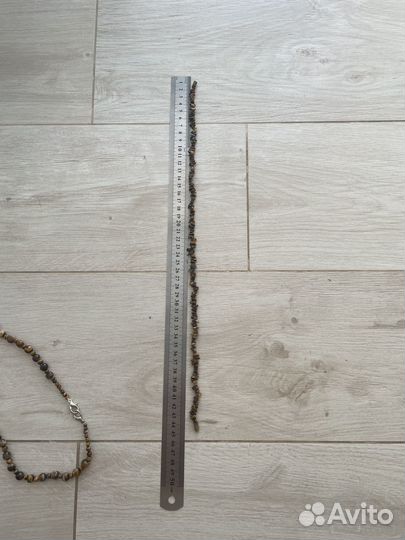 Бусы тигровый глаз