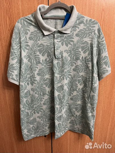 Поло мужское с воротником