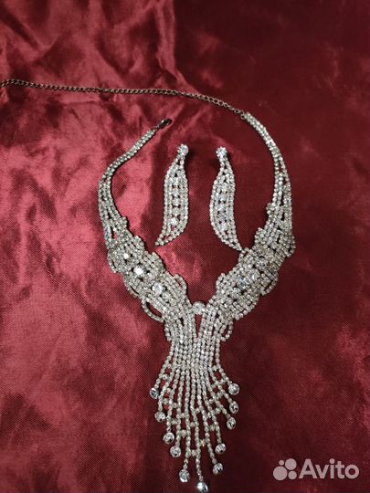 Ожерелье+серьги