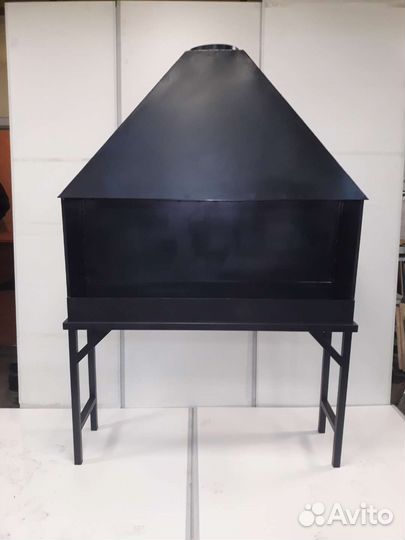 Мангал с вытяжкой. Мангал для кафе