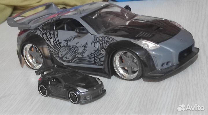 Nissan 350z Jada 1:24 (Дикей) форсаж (Fast furious