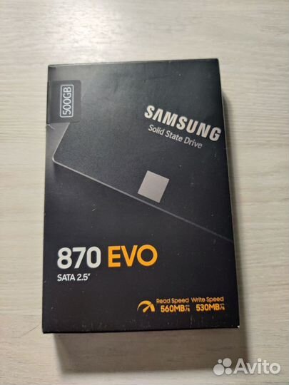 Ssd samsung 870 evo 500gb SATA