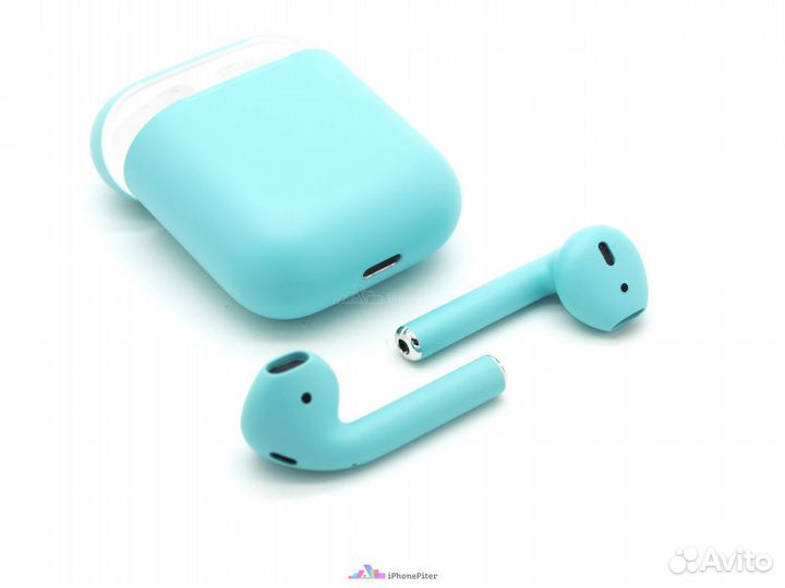 Беспроводные наушники AirPods 2 (Бирюзовый)