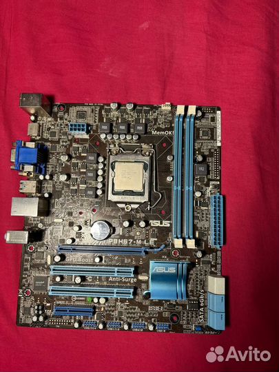 Материнские платы lga1155 + cpu