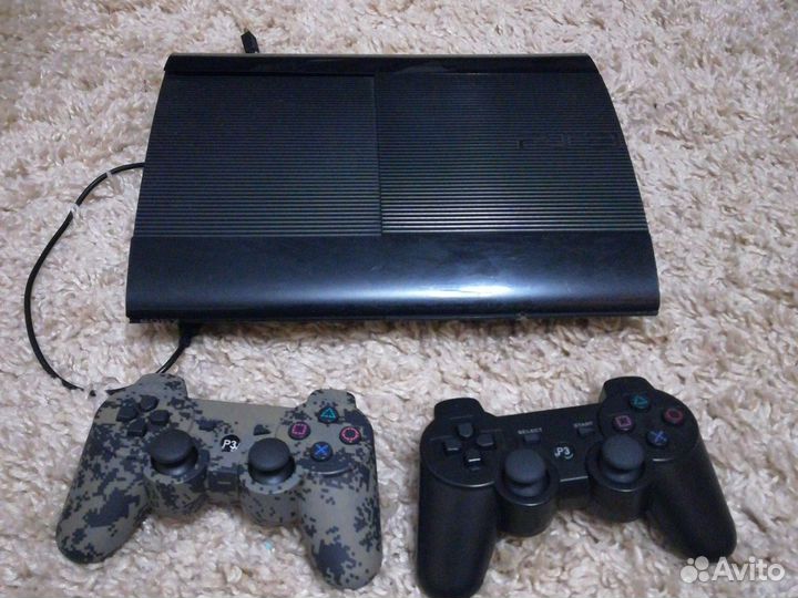 Sony PS3 super slim прошитая 500gb