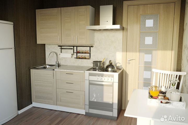 Кухонный гарнитур Лира лайт 1200 мм