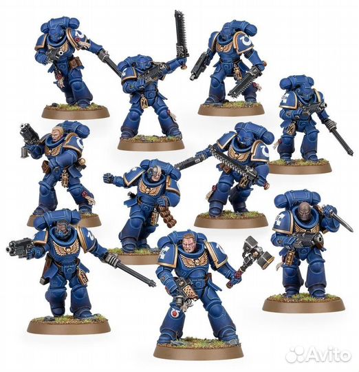 Assault Intercessors (литье GamePoint)