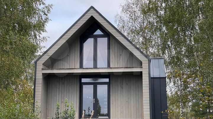 Коттедж 106,3 м² на участке 10 сот.