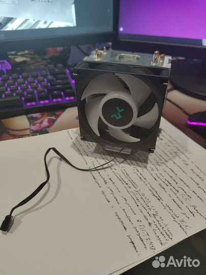 Кулер для процессора deepcool ag300 LED