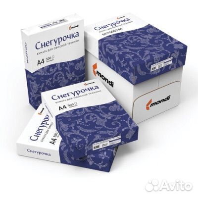Бумага a4 снегурочка