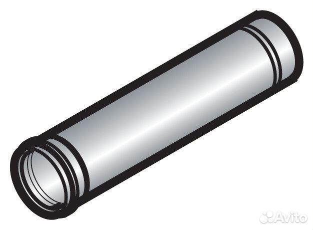 DY 150. Удлинение 80мм длиной 1950 мм (PPS) (2 шт