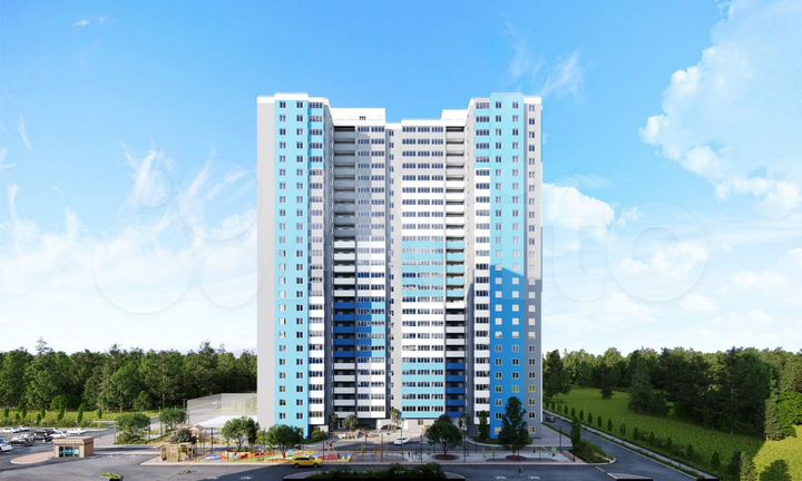 Квартира-студия, 30,9 м², 1/25 эт.