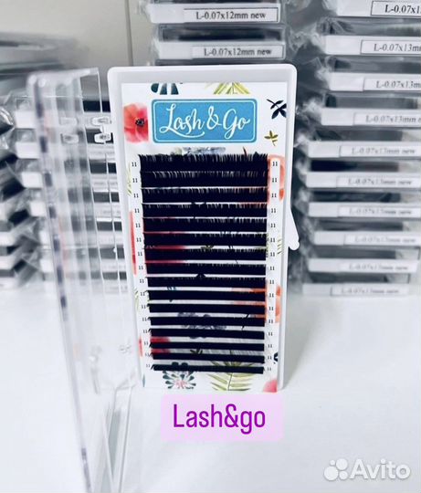 Ресницы для наращивания lash go