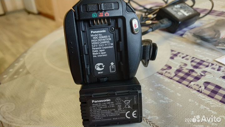 Видеокамера panasonic HDC-sd60ee-S