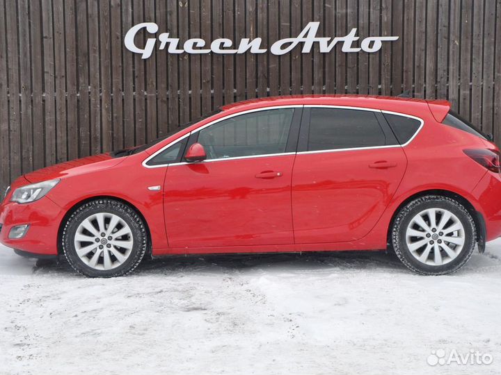 Opel Astra 1.4 AT, 2011, 213 422 км