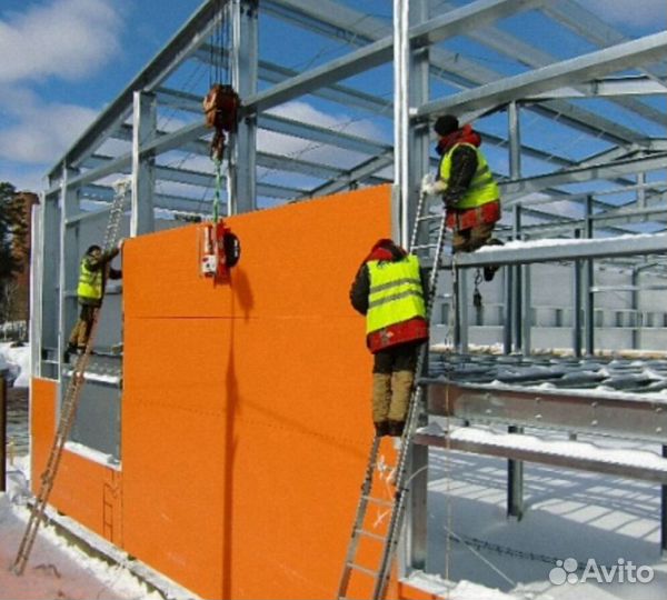 Сэндвич панели стеновые Мин Вата, пир,пур, Базальт