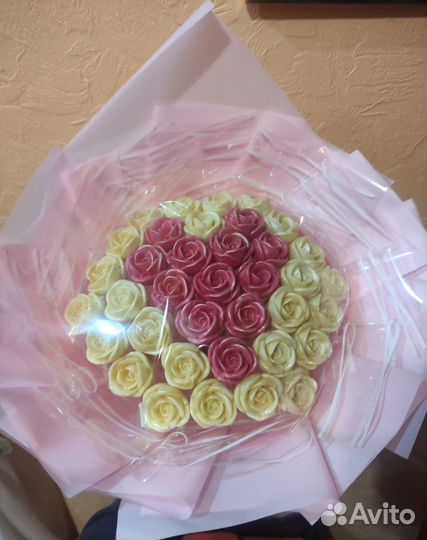 Шоколадный букет, набор (цветы) на день учителя