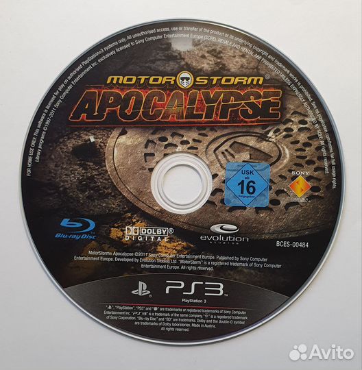 PS3 MotorStorm Apocalypse (Полн. на Рус. яз)