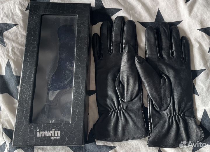Перчатки женские кожзам 8 размер