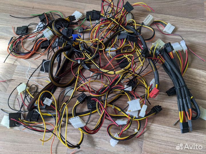 Провода, переходники, крепления, разъёмы