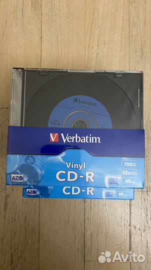 Cd диски чистые, 10 шт