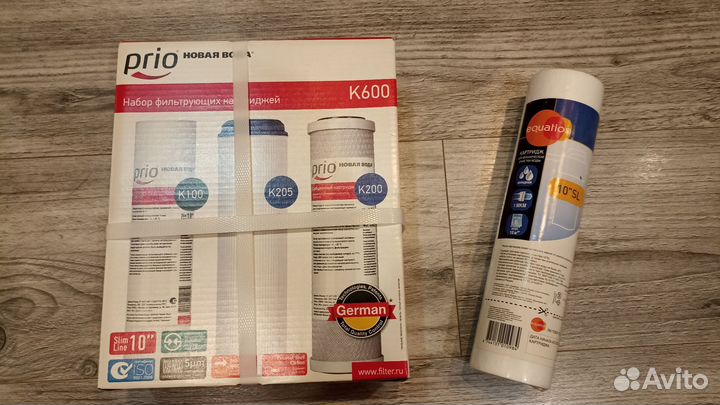 Фильтр для воды, сменные картриджи