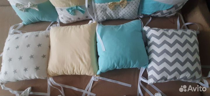 Бортики в кроватку