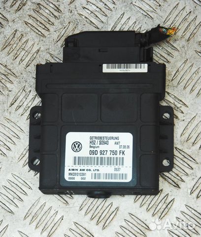 Блок управления 6-ступенчатой акп Audi Q7 4L (20