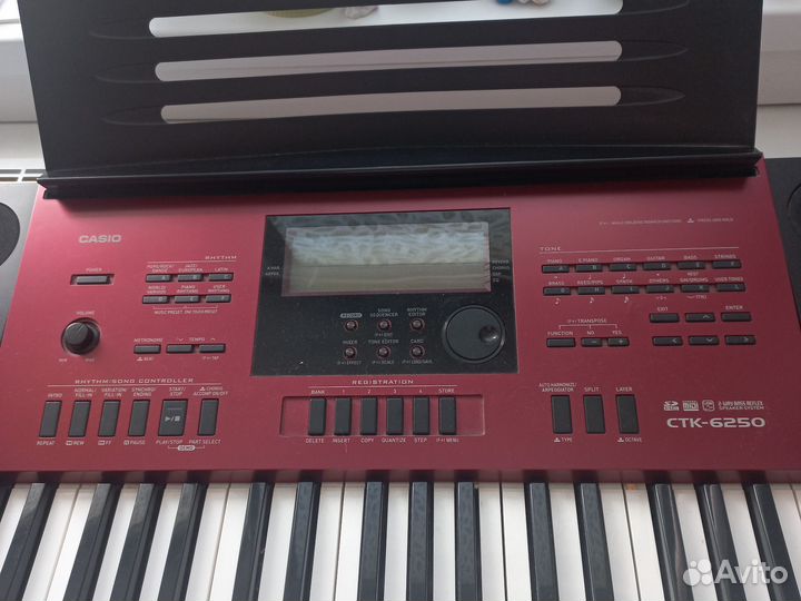 Синтезатор casio ctk 6250