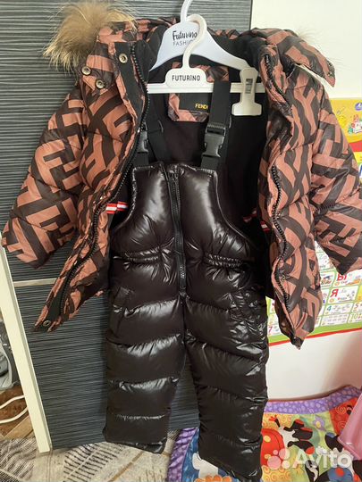 Деткая куртка зимняя 92