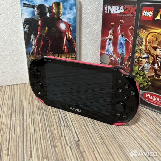 Sony PS Vita Slim Pink 128Gb + 4000Игр Прошита