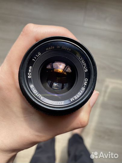 Обьектив Olympus om system 50 mm f1.8