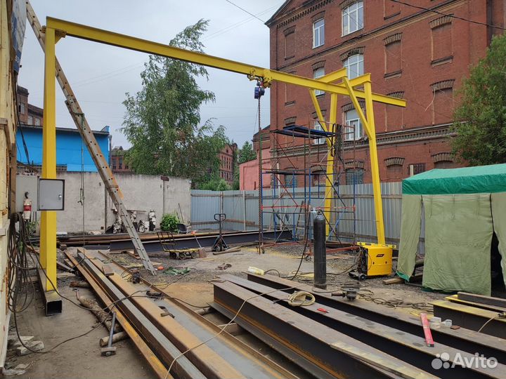 Козловой кран 3м 2т